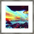 2 Suns In My Rearview Mirror Framed Print