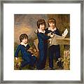 The Children Of Martin Anton Heckscher #3 Framed Print