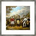 The Surrender Of General Burgoyne Framed Print