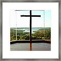 Top Of The Rock Stone Chapel Framed Print