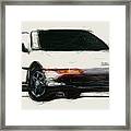 Toyota Mr2 Car Drawing #2 Framed Print