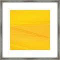 Yellow And Orange Unusual Background With Subtle Rays Of Light #2 Framed Print