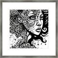 Zentangle Beauty #2 Framed Print