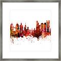 Oakland California Skyline #20 Framed Print