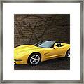 2000 C5 Corvette Convertible Framed Print