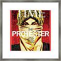 2011 Person Of The Year - The Protester Framed Print