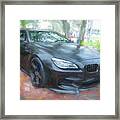 2017 Bmw M6 Competition Coupe X119 Framed Print
