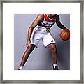 2020-21 Washington Wizards Content Day Framed Print