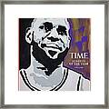 2020 Athlete Of The Year - Lebron James Framed Print