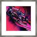 2021 Indianapolis 500 Winner Helio Castroneves Meyer Shank Racing Framed Print