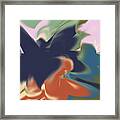 2023 Color Palette Abstract Framed Print