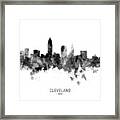 Cleveland Ohio Skyline #25 Framed Print