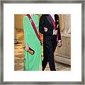 Crown Prince Frederik Of Denmark Holds Gala Banquet At Christiansborg Palace #29 Framed Print