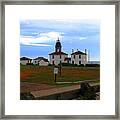 Beavertail Lighthouse Framed Print