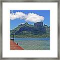 Bora Bora, Tahiti #1 Framed Print