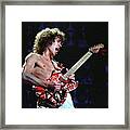 Eddie Van Halen Framed Print