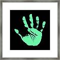 Hand Palm Print #3 Framed Print