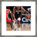 Houston Rockets V New Orleans Pelicans #3 Framed Print