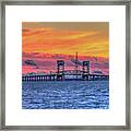 James River Bridge #3 Framed Print