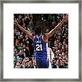 Joel Embiid #3 Framed Print