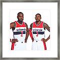 John Wall And Bradley Beal #3 Framed Print