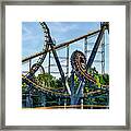 Kings Island Ohio Vortex Roller Coaster #3 Framed Print