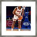 Miami Heat V Philadelphia 76ers Framed Print