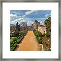 Monastery Convent Of Christ In Portugal #3 Framed Print