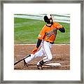 Nick Markakis #3 Framed Print