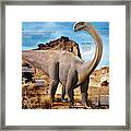 Plateosaurus #3 Framed Print