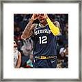 San Antonio Spurs V Memphis Grizzlies Framed Print