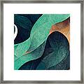 Shades Of Green #4 Framed Print