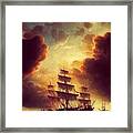 3 Ships Framed Print
