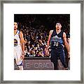 Stephen Curry And Seth Curry #3 Framed Print