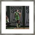 Jayson Tatum #35 Framed Print