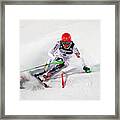 Audi Fis Alpine Ski World Cup - Women's Slalom #39 Framed Print