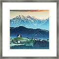 Church Of Saint Thomas At Sunrise #39 Framed Print