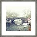 Winter Mist At Gapstow Framed Print