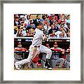 Derek Jeter #4 Framed Print