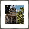 Illinois State Capitol In Springfield, Illinois #4 Framed Print