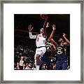 Indiana Pacers V New York Knicks #4 Framed Print