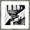 Interpretation Of Escher's Infinite Stairs Framed Print