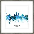 Knoxville Tennessee Skyline #40 Framed Print