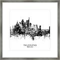 Philadelphia Pennsylvania Skyline #44 Framed Print