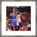 James Harden #45 Framed Print