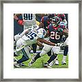 Tennessee Titans V Houston Texans #47 Framed Print