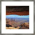 Canyonlands National Park - View From Mesa Arch #5 Framed Print