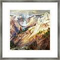 Grand Canyon Of The Yellowstone #5 Framed Print