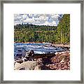 Lake Superior Shoreline Framed Print