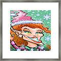 Christmas Elf Framed Print